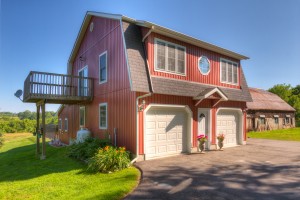 Double Garage with Apartment Loft