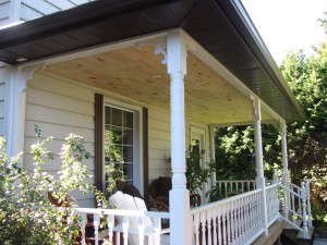 verandah after